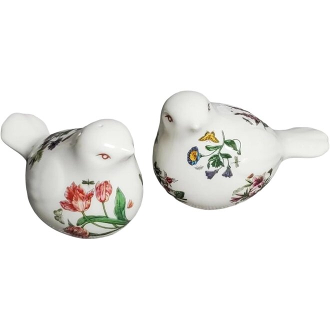 Botanic Garden Bird Salt & Pepper Shakers