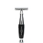 Edwin Jagger Black & Chrome Plated Double Edge Safety Razor