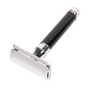 DE Safety Razor with Ebony Handle