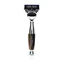 Edwin Jagger Gillette Fusion ProGlide Razor with Imitation Light Horn & Chrome