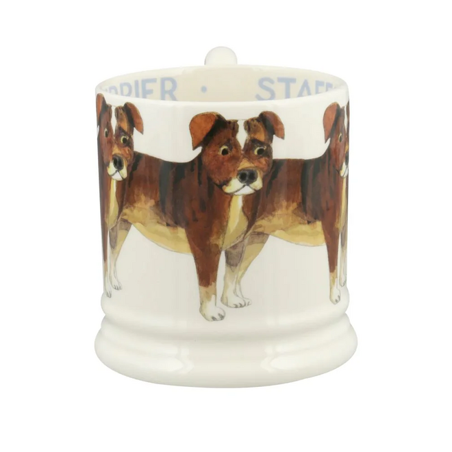 Dogs Staffordshire Bull Terrier 1/2 Pint Mug