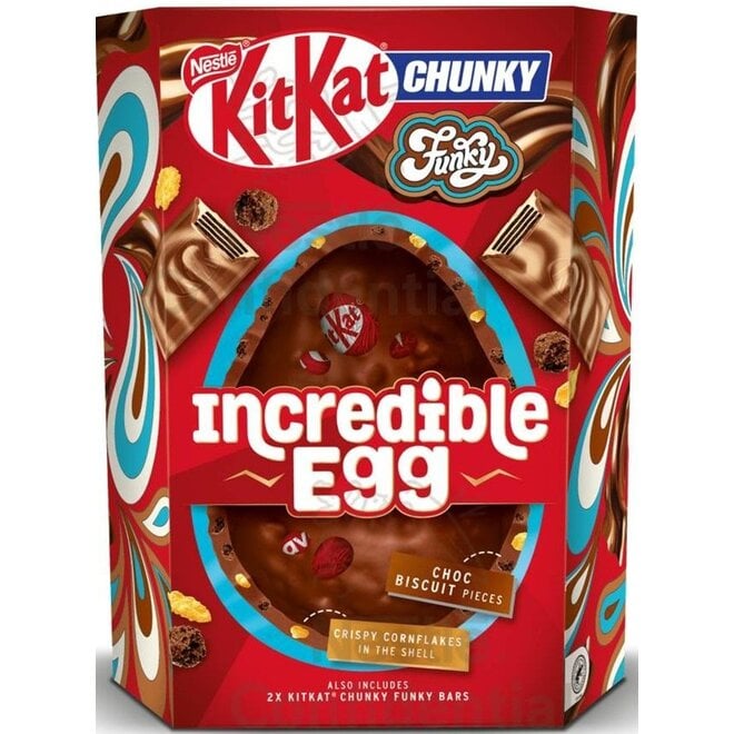 KitKat Funky Chunky Inclusion Egg 380g