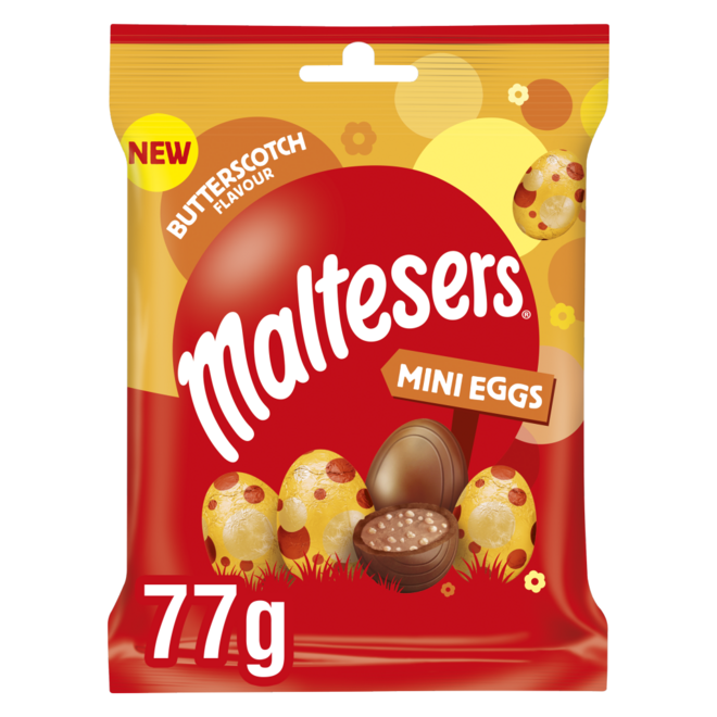 Maltesers Butterscotch Mini Eggs 77g