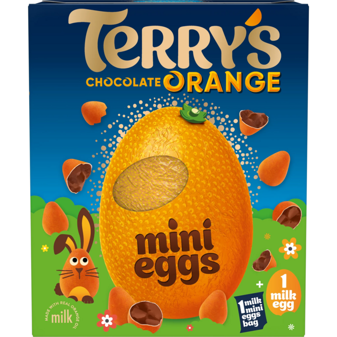 Terry's Chocolate Orange Mini Eggs Large Egg 200g