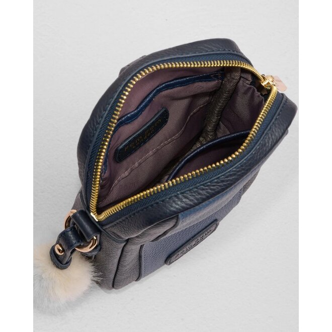 Navy & Slate Blue Eaton Phone Bag