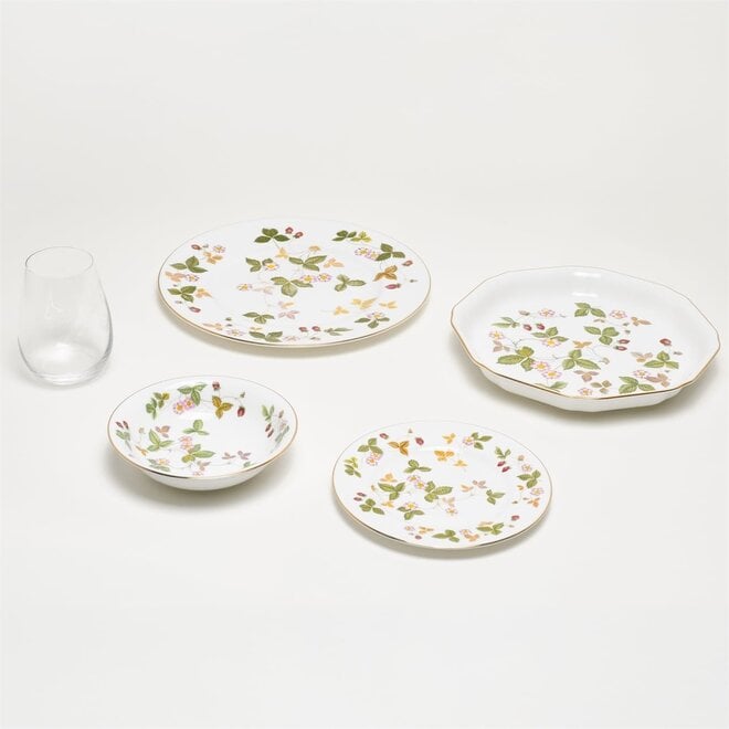 Wild Strawberry Bread & Butter Plate