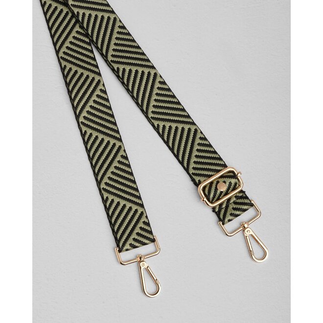 Green & Black Nautical Strap