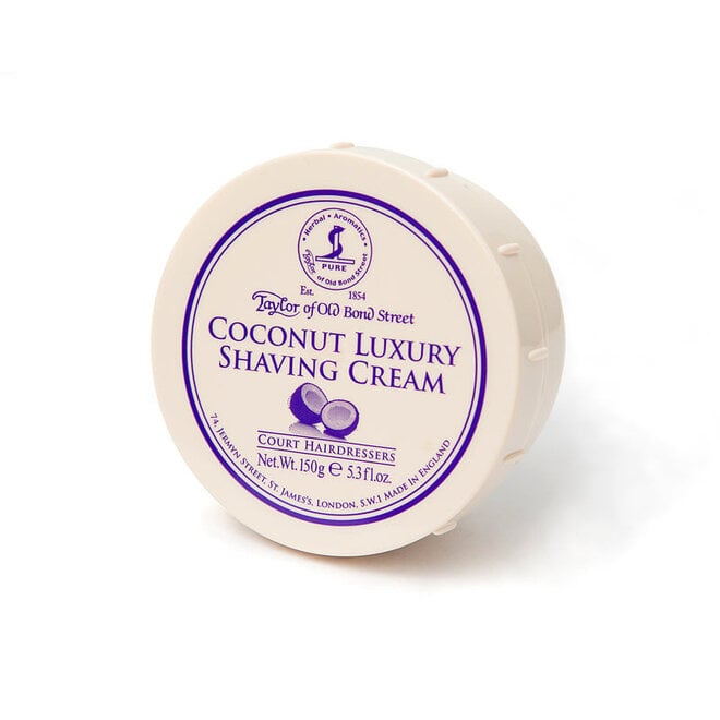 Taylor of Old Bond Street Coconut Luxury Shaving Cream Bowl