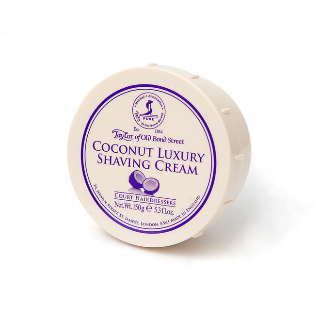 Taylor of Old Bond Street Coconut Luxury Shaving Cream Bowl