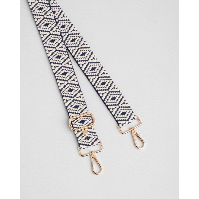 Navy Aztec Strap