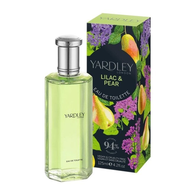 Yardley Lilac & Pear Eau de Toilette 125ml