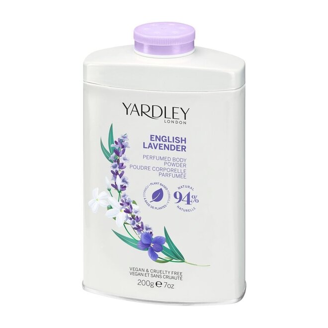 English Lavender Perfumed Talc
