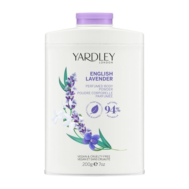 Yardley London English Lavender Perfumed Talc