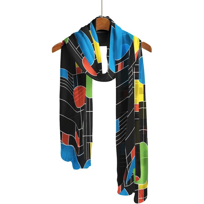 Frank Lloyd Wright "Coonley Playhouse" Sheer Scarf
