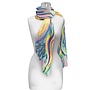 EttaVee "Rainbow Riviera 1" Sheer Scarf