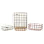 Metal Basket Set, 4 Pieces