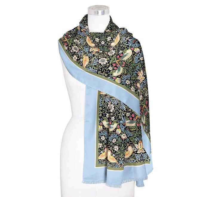William Morris "Strawberry Thief" Shawl