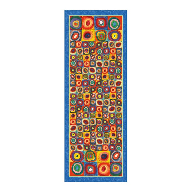 Wassily Kandinsky "Squares with Concentric Circles" Shawl