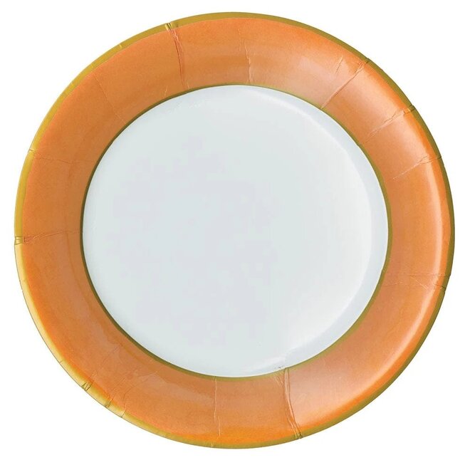 Watercolor Melon Paper Salad Plates