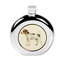 Dog Round Flask