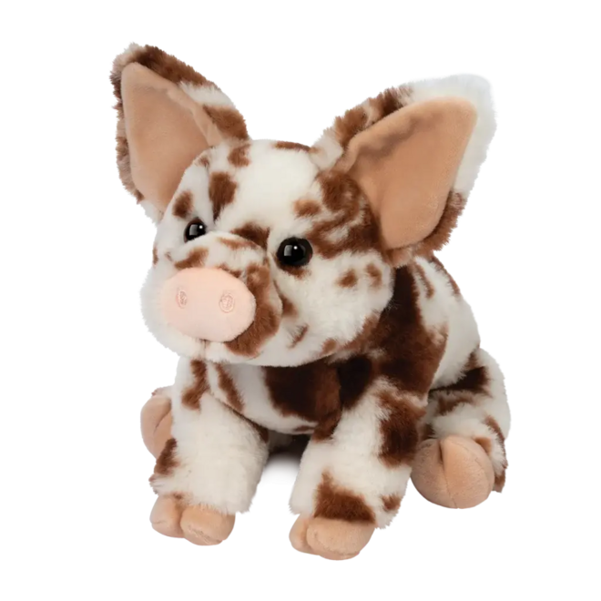 Sandie Soft Brown Spotted Pig
