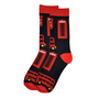 Red London Socks