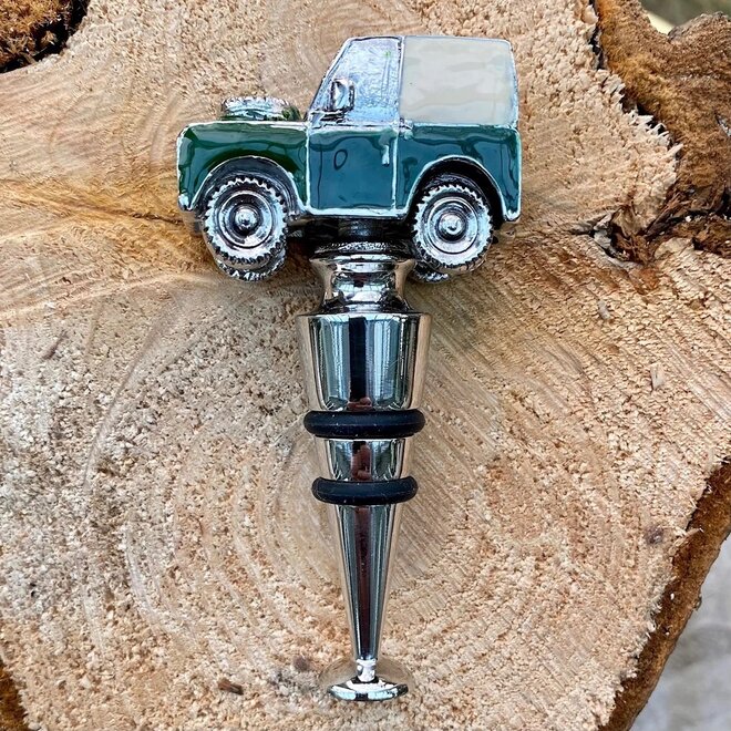 Land Rover Steel Bottle Stopper
