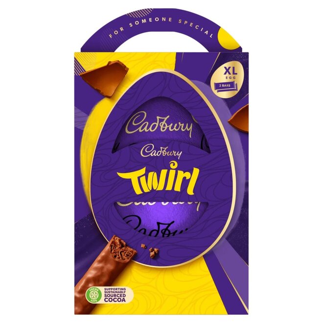 Cadbury Twirl Gesture Egg 218g