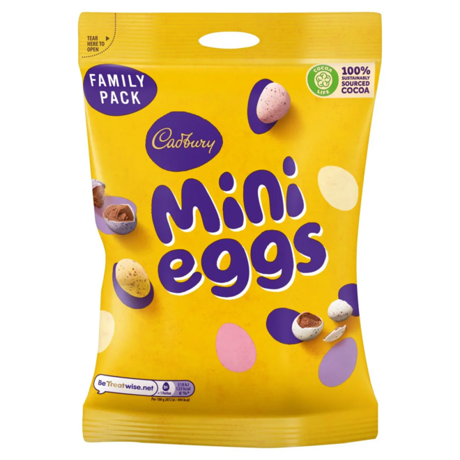 Cadbury Mini Eggs Large Bag 256g