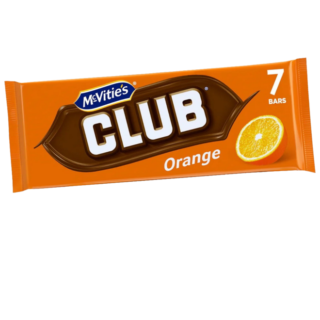 McVitie's Club Orange 7 Pack