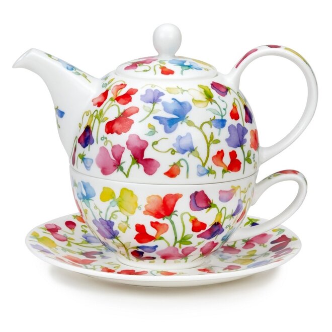 Floral Fiesta Sweet Pea Tea for One