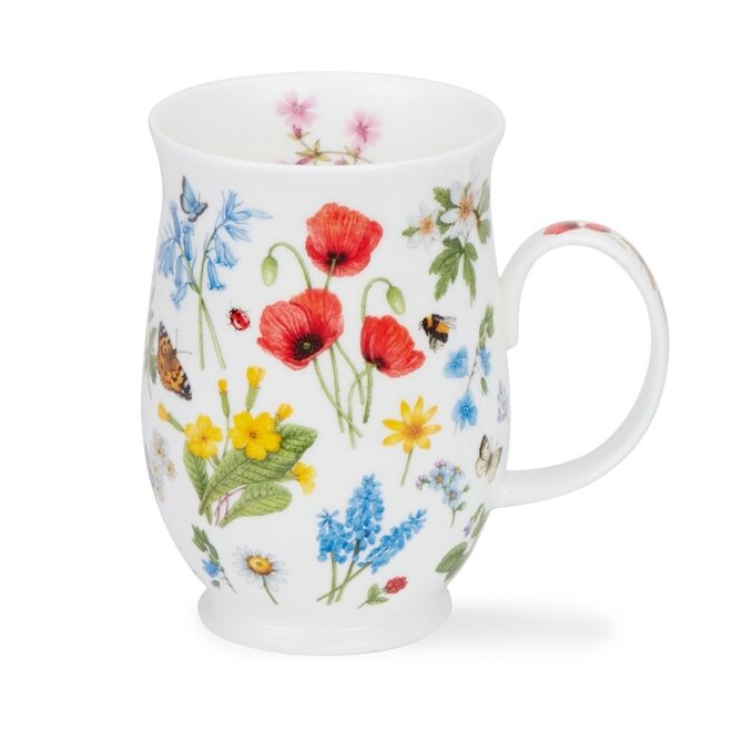 Suffolk Wild Flowers Poppy Mug