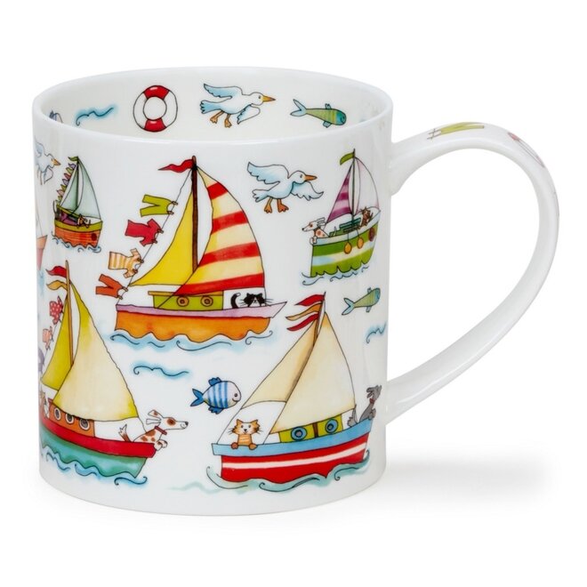 Orkney Sail Away Sail Boat Mug