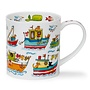Orkney Sail Away Fish Boat Mug