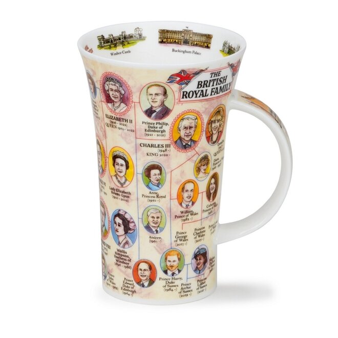 Glencoe The British Royal Family Mug