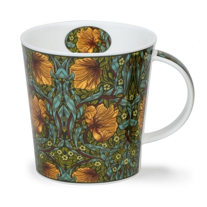 Cairngorm Arts & Crafts Gold Pimpernel Mug