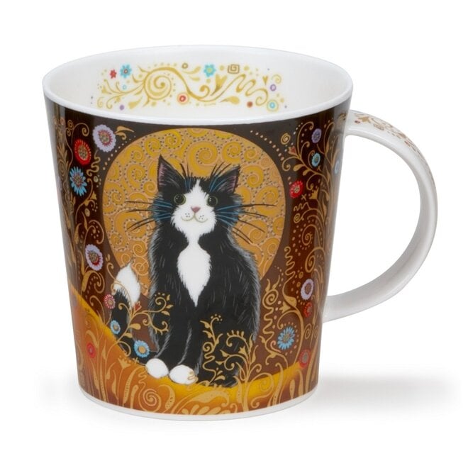 Cairngorm Celestial Cats Black & White Mug