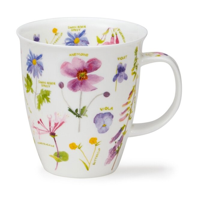 Nevis Flower Journal Pink Mug