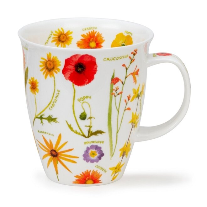 Nevis Flower Journal Red Mug