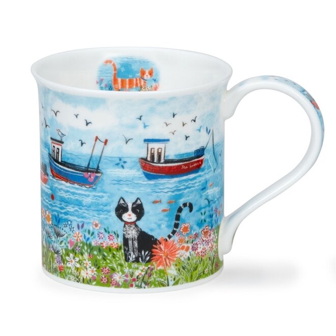 Bute By the Sea Cat Mug