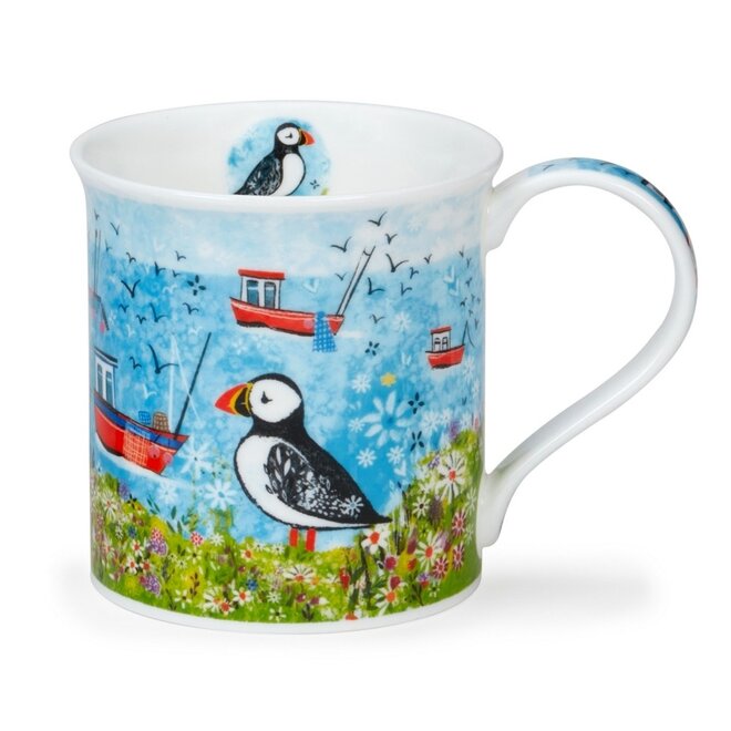 Bute By the Sea Puffin Mug