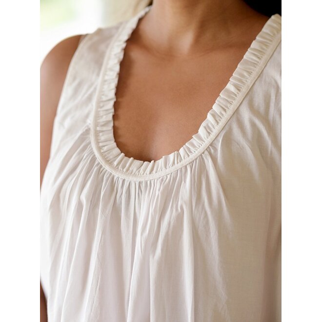 Best Friend White Nighty