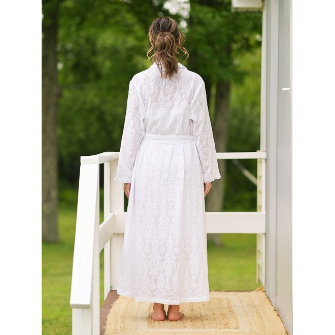 Beloved Lace White Dressing Gown