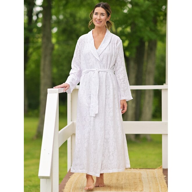 Beloved Lace White Dressing Gown