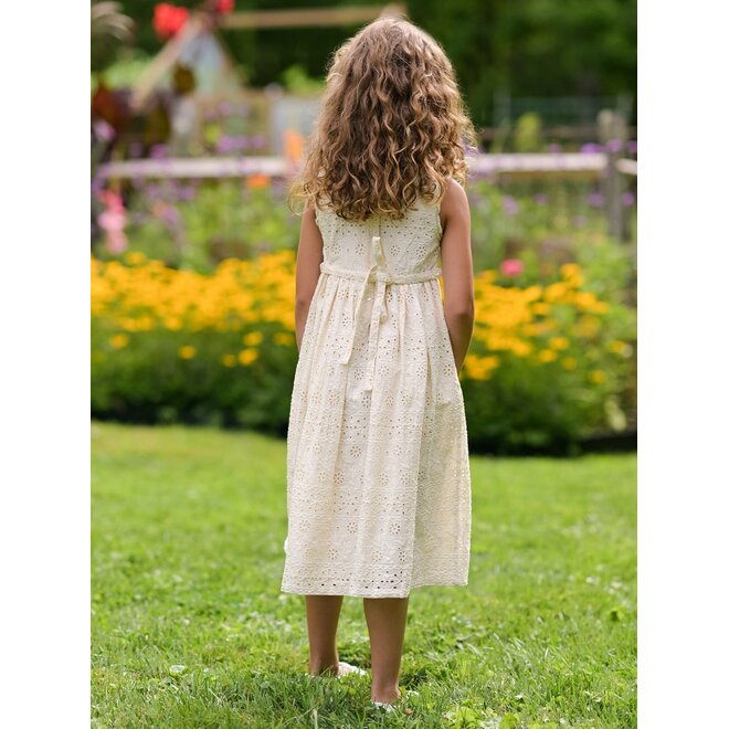 Garden Tour Kids Ecru Dress