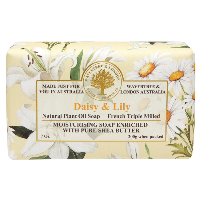 Wavertree & London Daisy & Lily Bar Soap