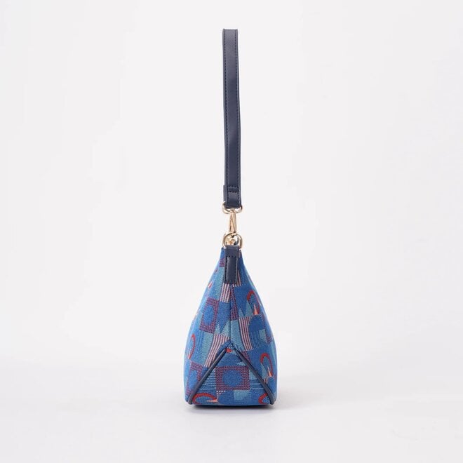 TfL Piccadilly Moquette Mind the Gap Moon Handbag