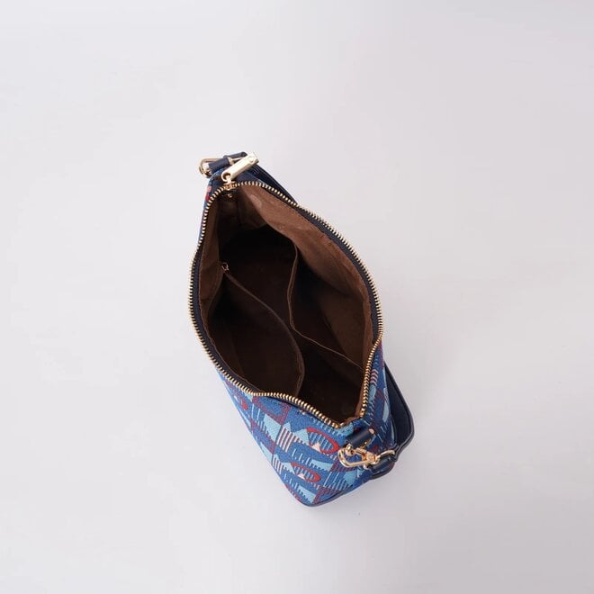 TfL Piccadilly Moquette Mind the Gap Moon Handbag