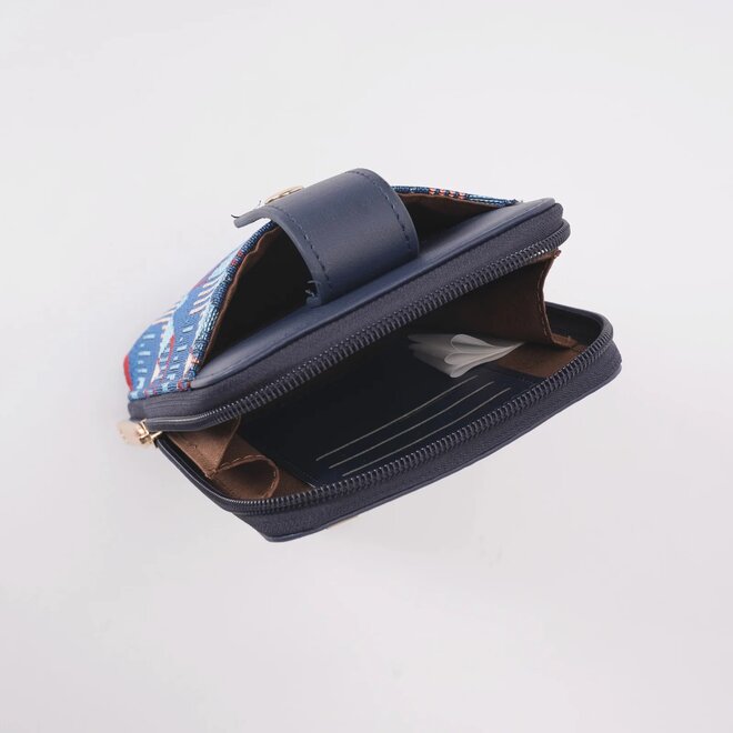 TfL Piccadilly Moquette Mind the Gap Phone Bag