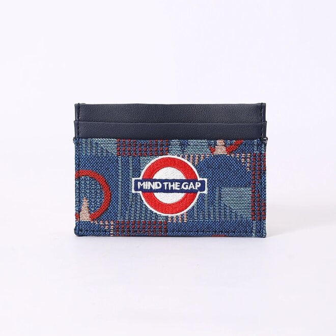 TfL Piccadilly Moquette Mind the Gap Card Holder